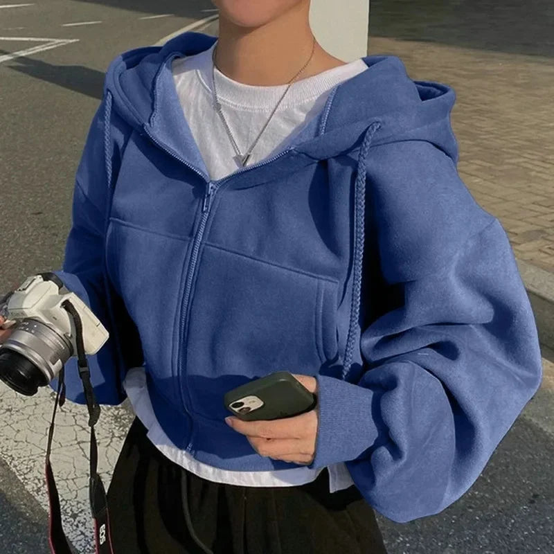 Luvo | Sweatshirt d’Hiver pour Femme – Avec Capuche