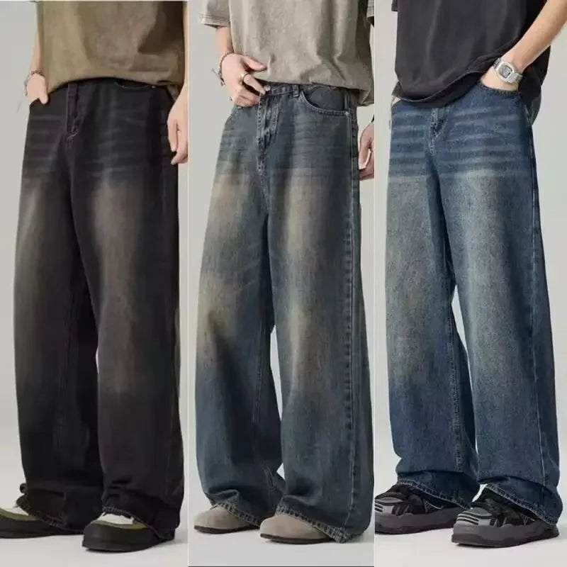 Luvo | Jean Baggy Rétro pour Homme