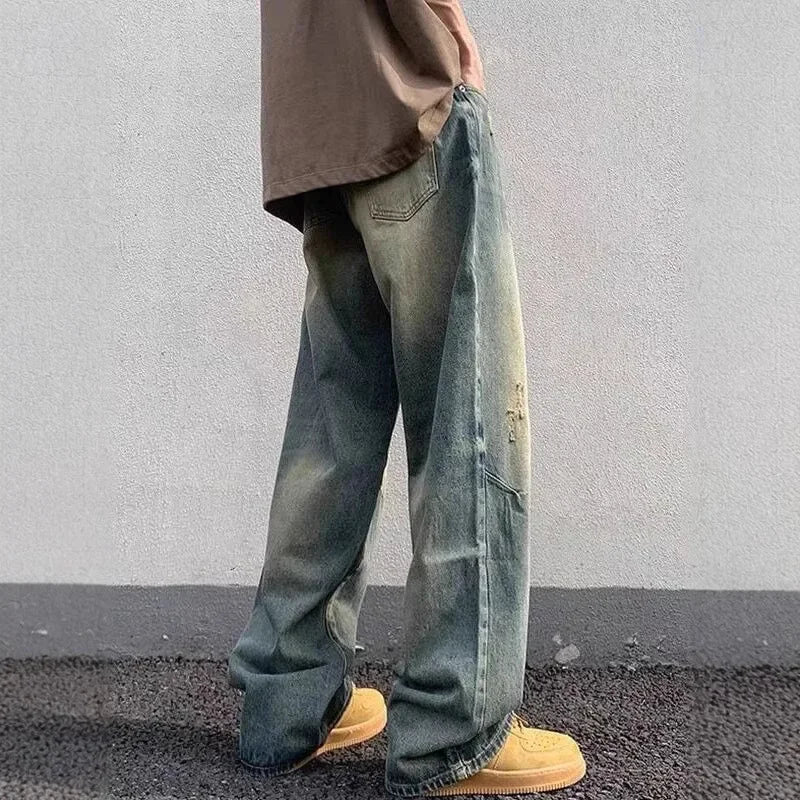 Luvo | Jean Baggy Long pour Homme - Style Streetwear