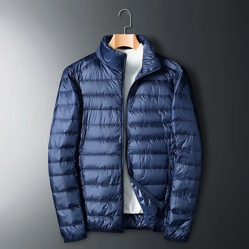 Luvo | Doudoune pour homme avec fermeture zippée intégrale | Col montant