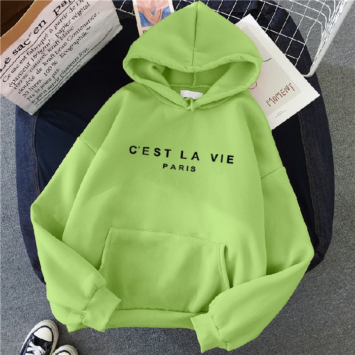 Luvo | Sweat à Capuche Oversize pour Femme avec Imprimés