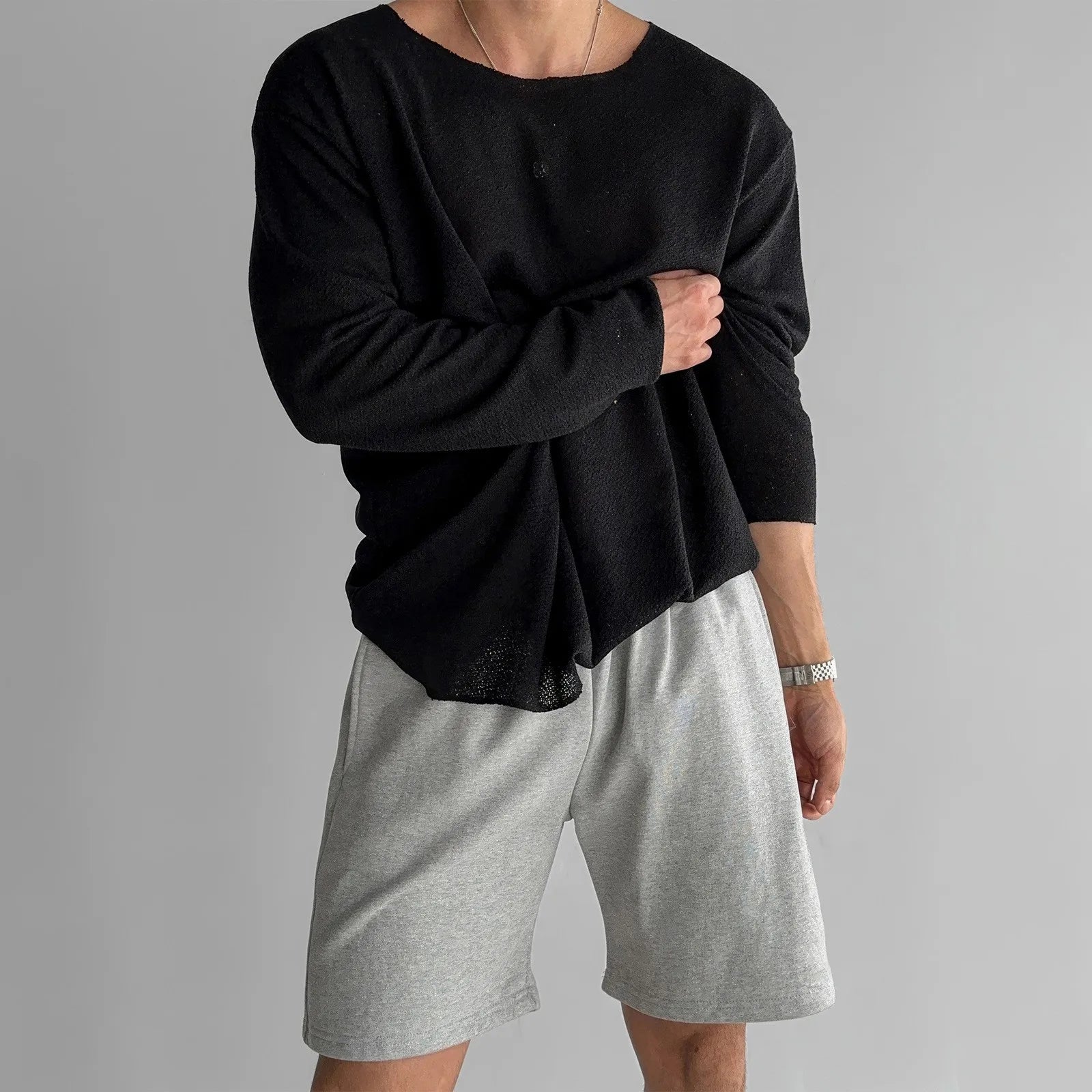Luvo | T-shirt en Maille Respirante – Léger, Confortable et Stylé