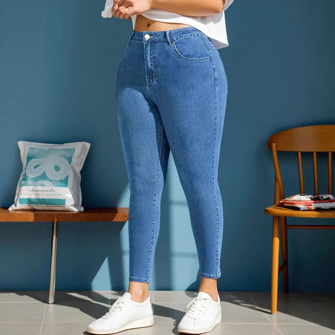 Luvo | Jean Mom pour Femme – Coupe Ajustée