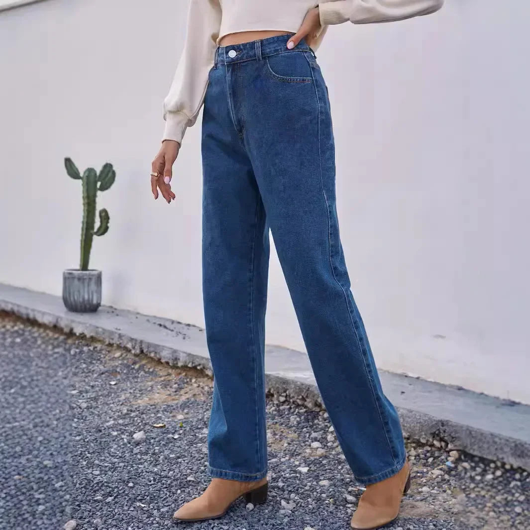 Luvo | Jean Mom Décontracté pour Femme