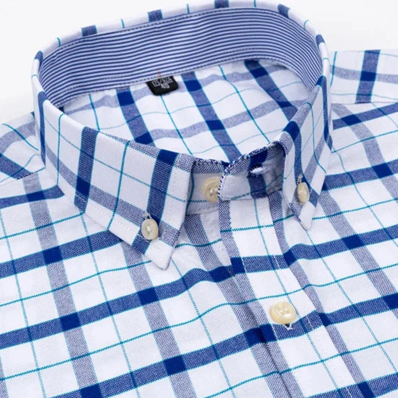Luvo | Chemise boutonnée pour hommes - Manches courtes