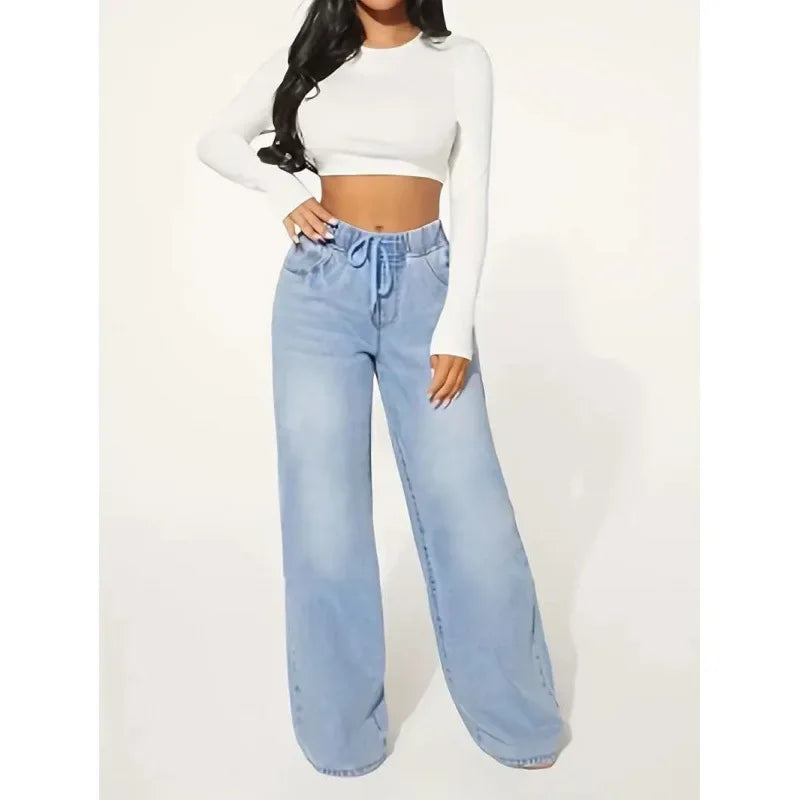 Luvo | Jean Baggy pour Femme - Décontracté