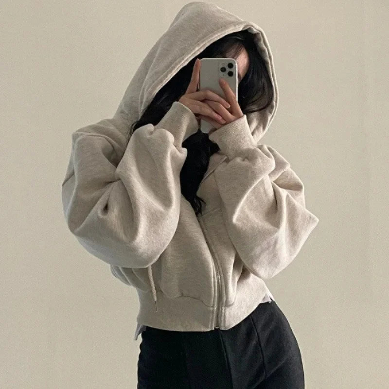 Luvo | Sweatshirt d’Hiver pour Femme – Avec Capuche