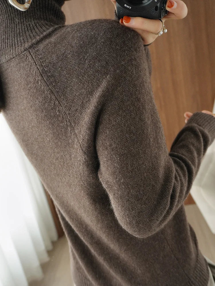 Luvo | Pull pour Homme – Modèle à Col Montant