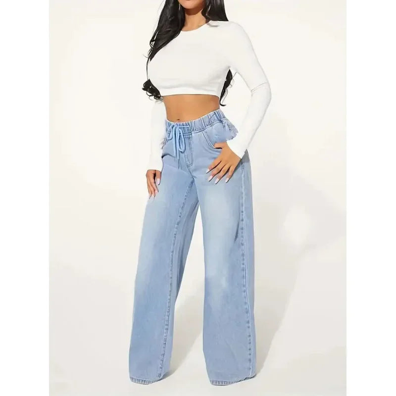 Luvo | Jean Baggy pour Femme - Décontracté