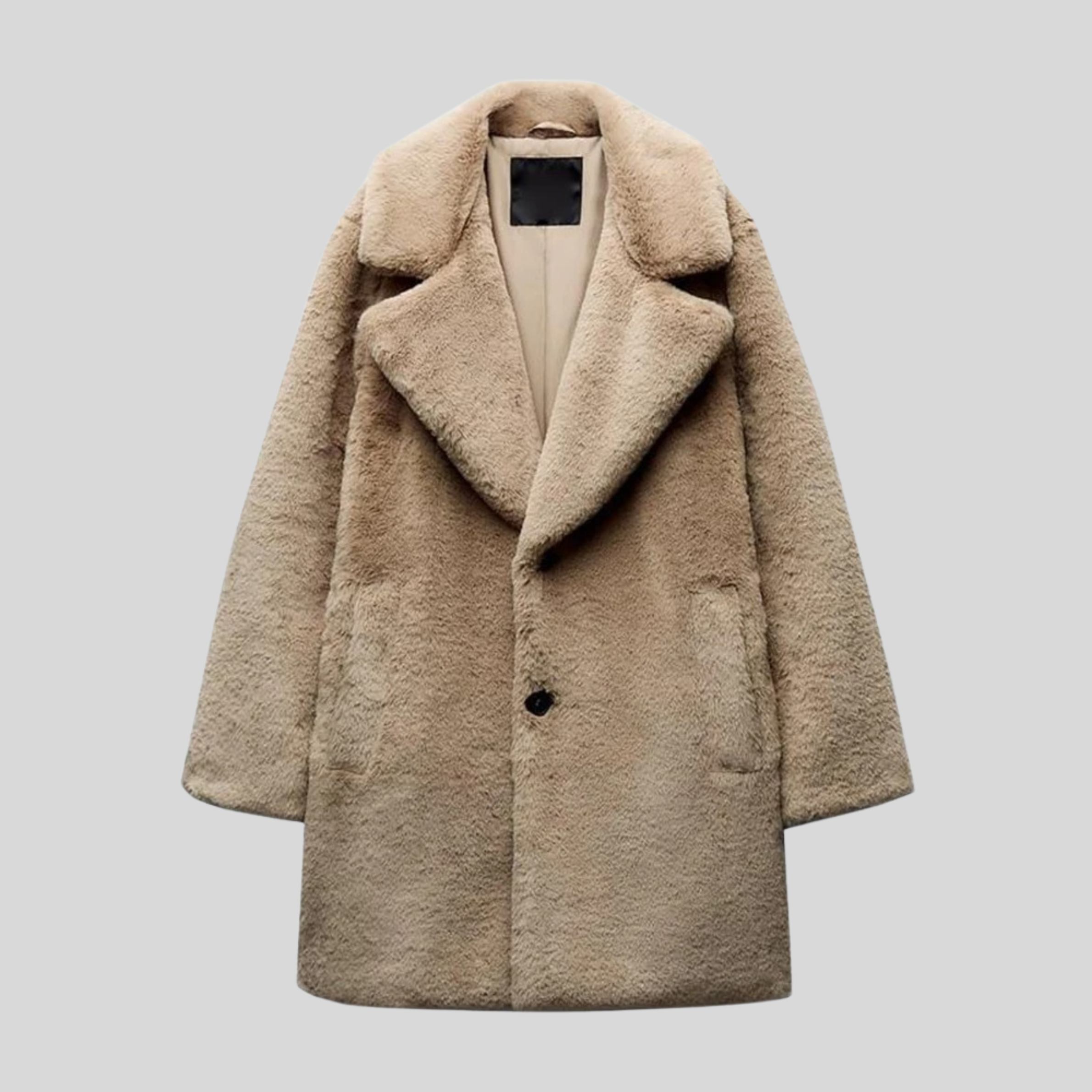Luvo | Manteau d’Hiver en Peluche avec Doublure Chaude pour Femme