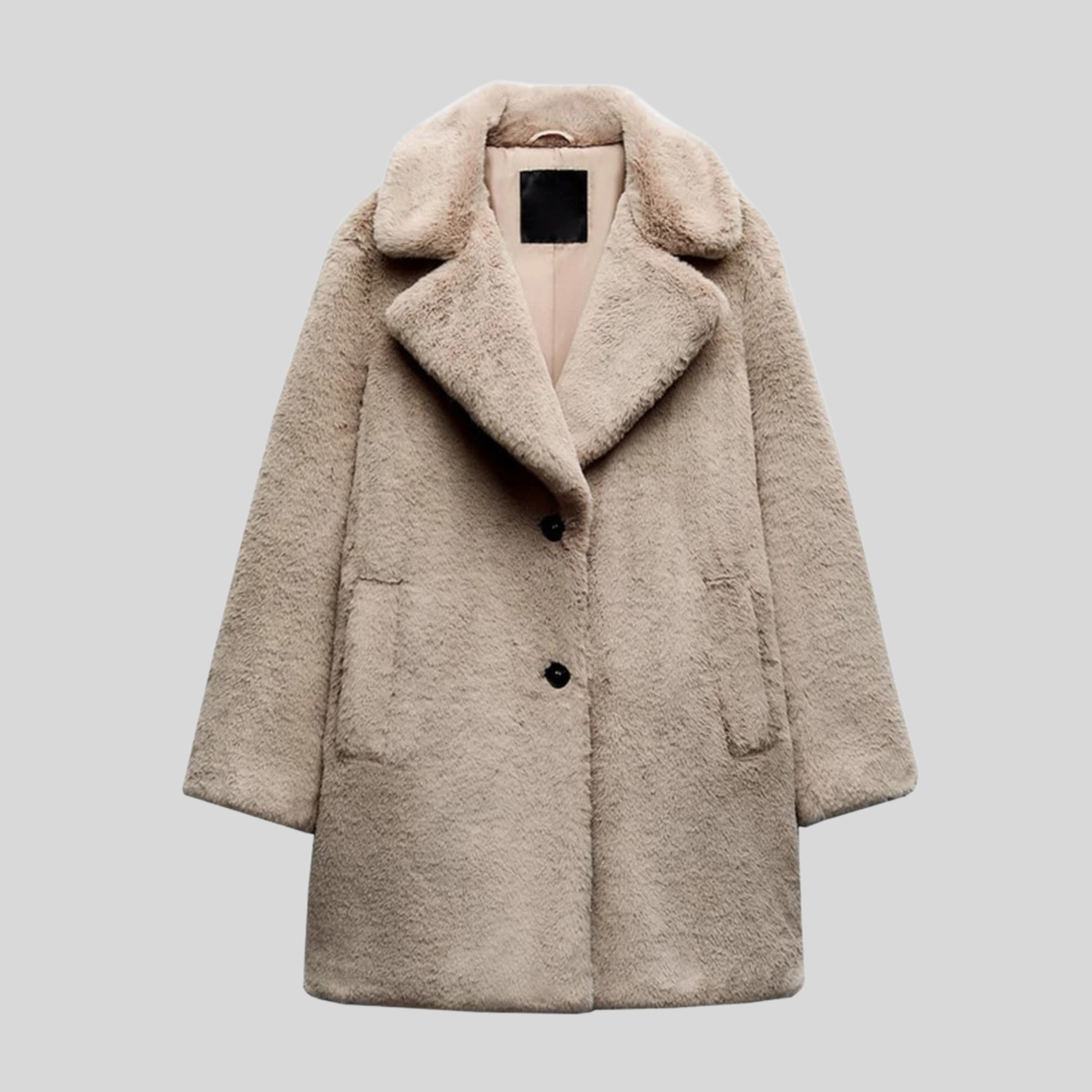 Luvo | Manteau d’Hiver en Peluche avec Doublure Chaude pour Femme