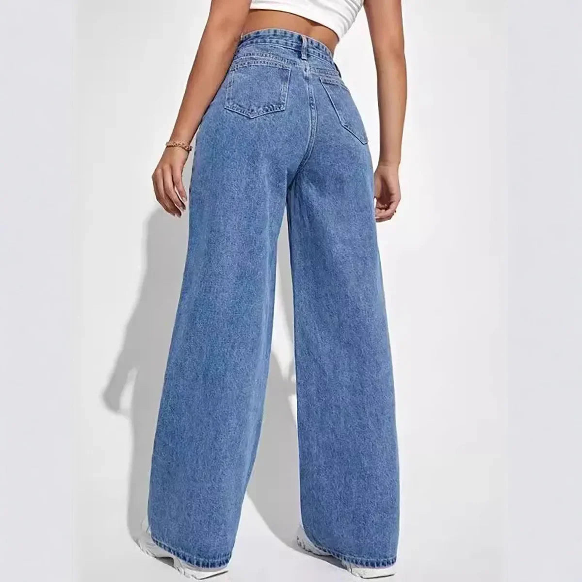 Luvo | Jean Mom pour Femme – Taille Haute