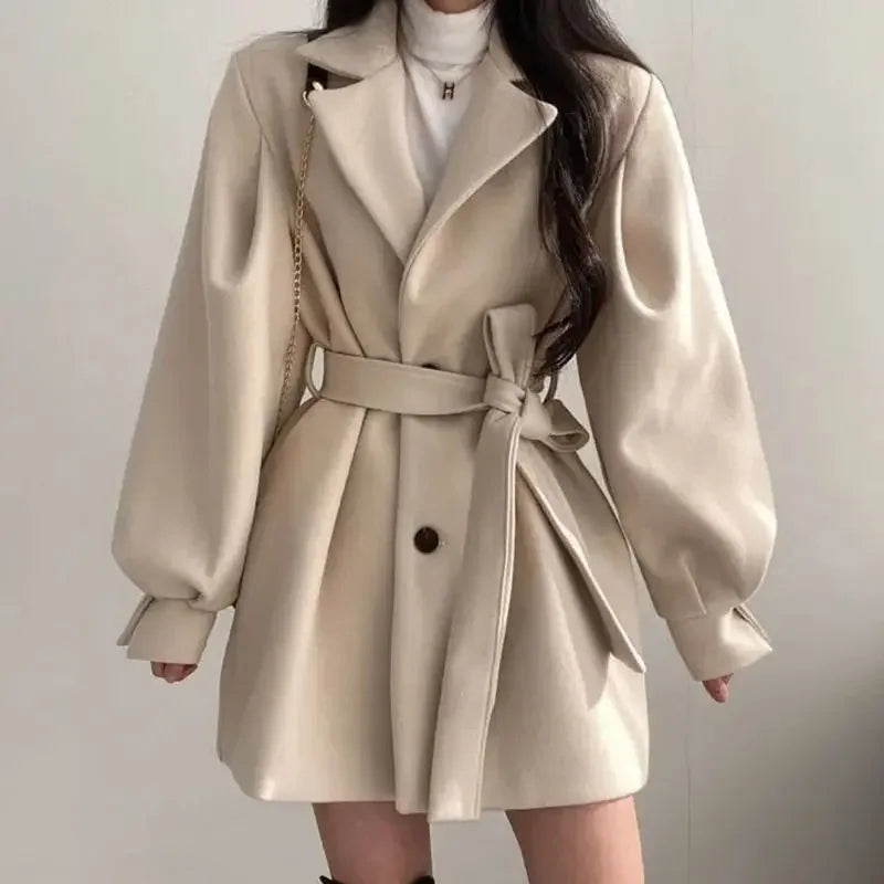 Luvo | Trench-coat pour femme avec ceinture