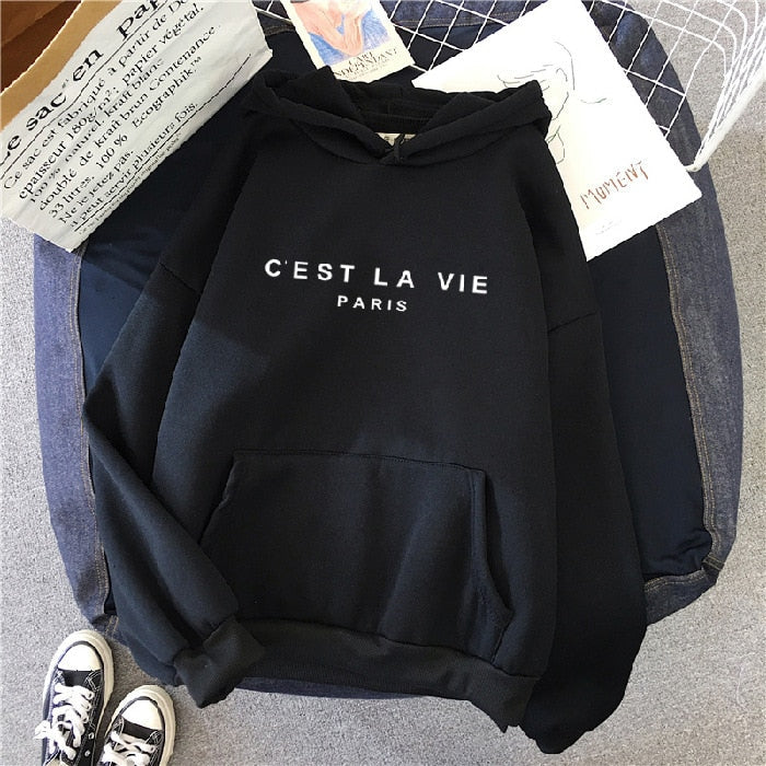 Luvo | Sweat à Capuche Oversize pour Femme avec Imprimés