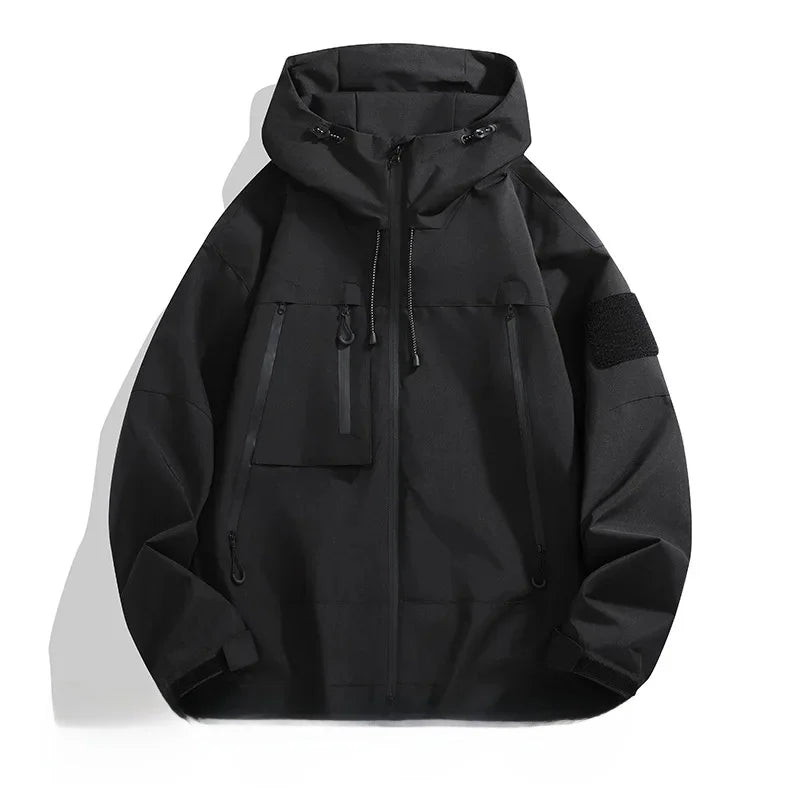 Luvo | Veste Softshell Moderne pour Homme – Avec Capuche