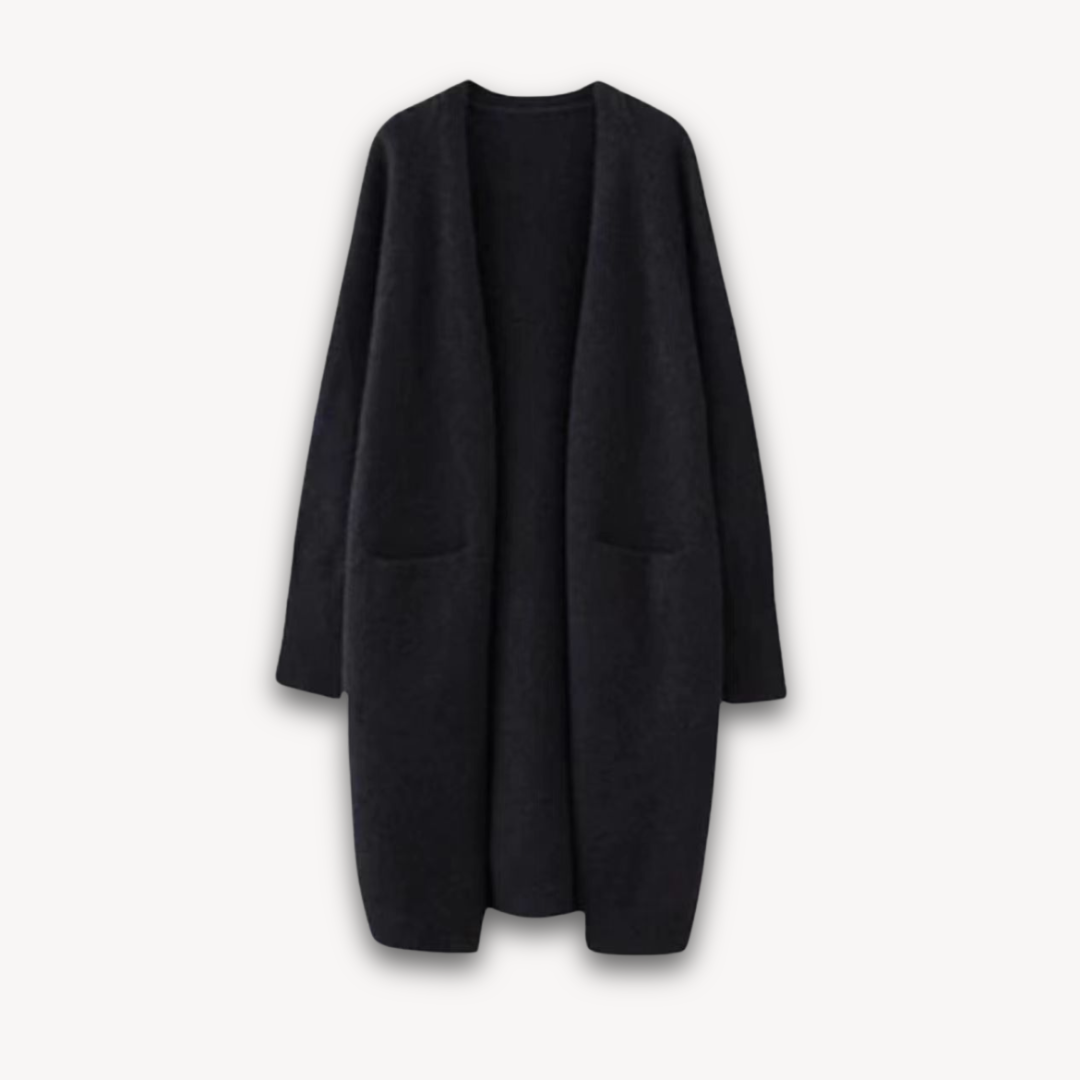 Luvo | Cardigan pour Femme – Long Gilet en Maille