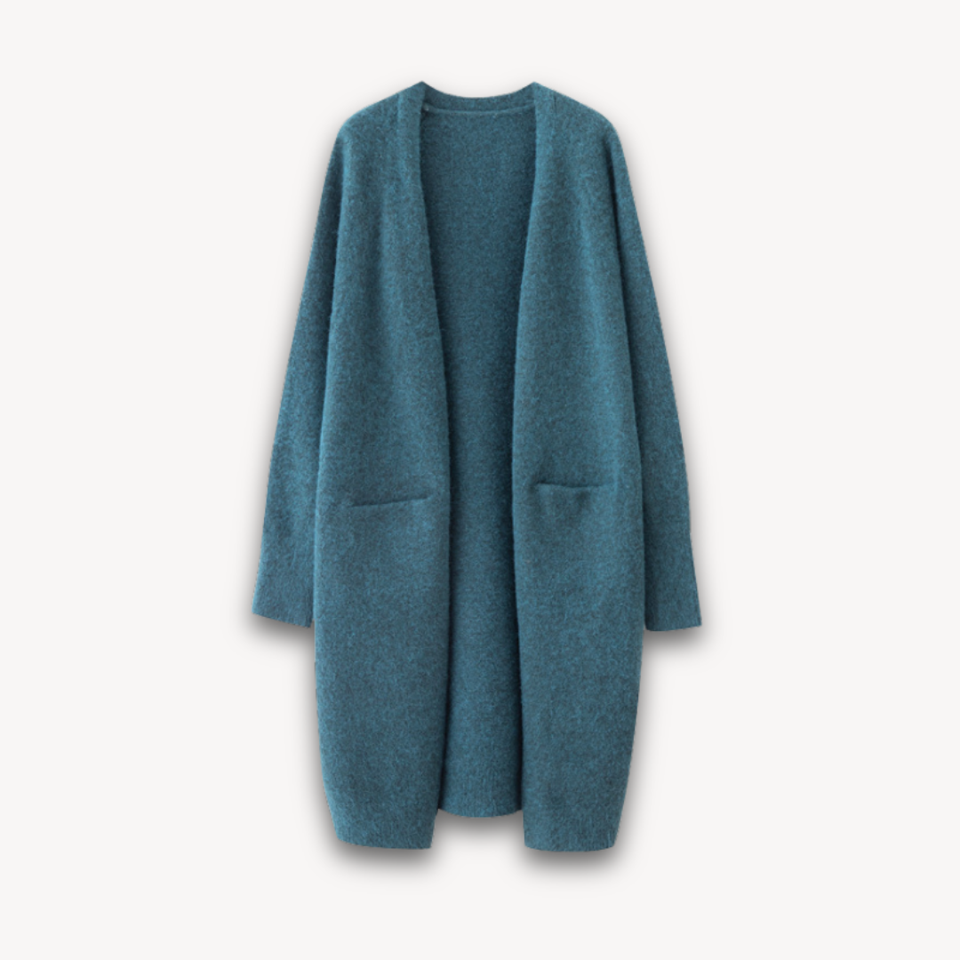 Luvo | Cardigan pour Femme – Long Gilet en Maille