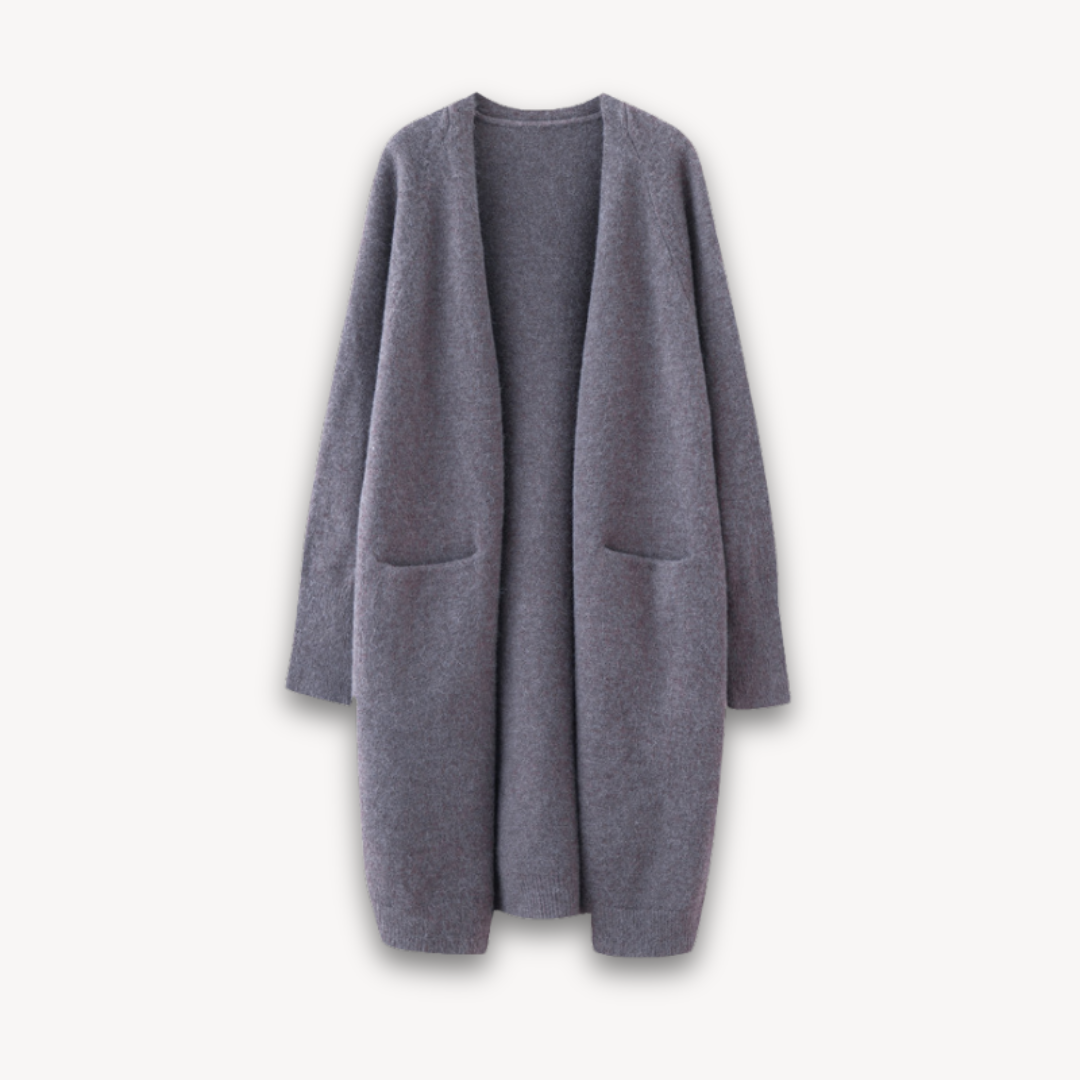 Luvo | Cardigan pour Femme – Long Gilet en Maille