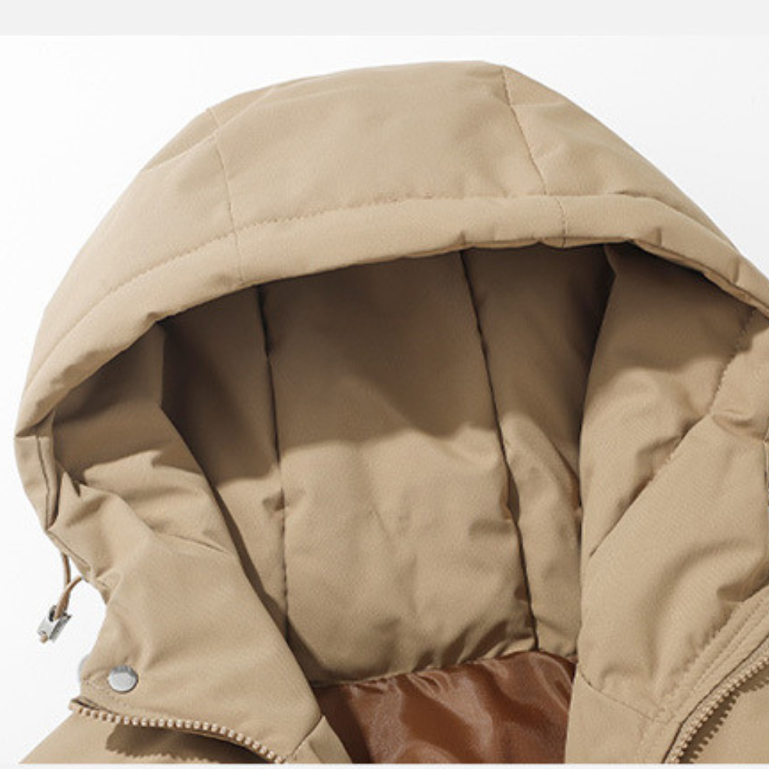 Luvo | Manteau Matelassée pour Homme – Isolée avec Capuche