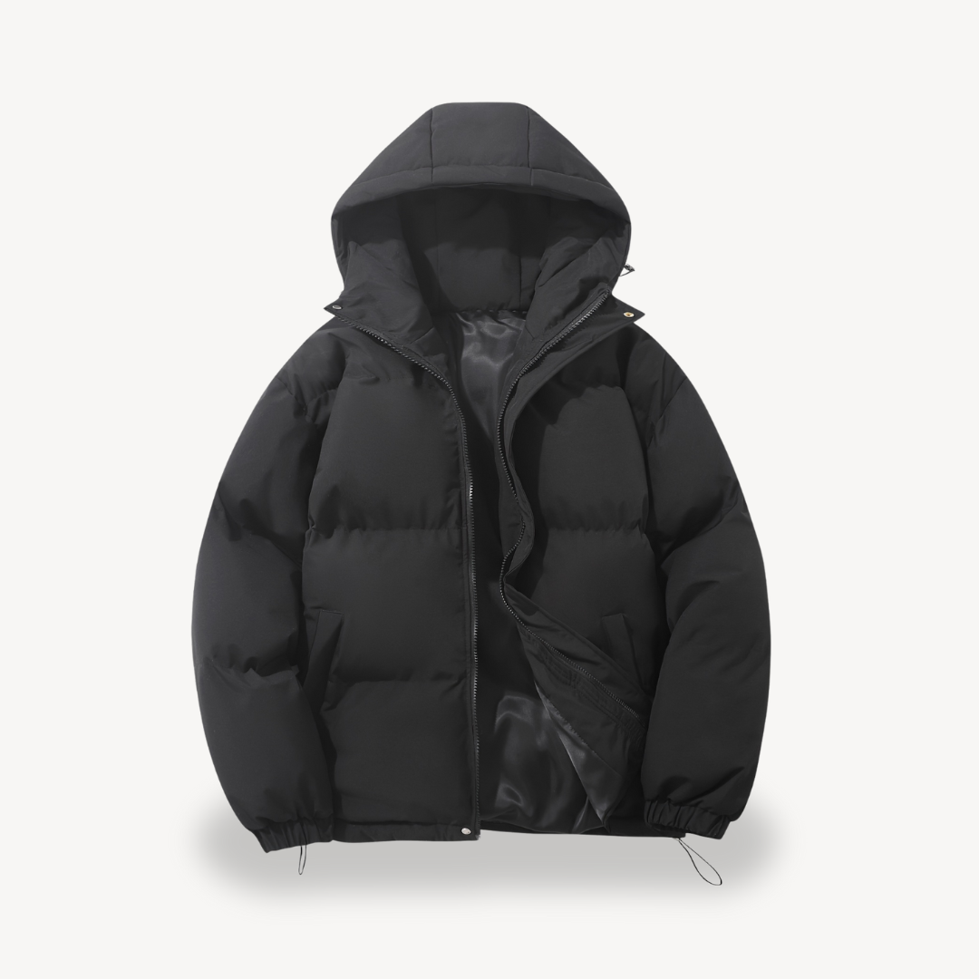 Luvo | Manteau Matelassée pour Homme – Isolée avec Capuche