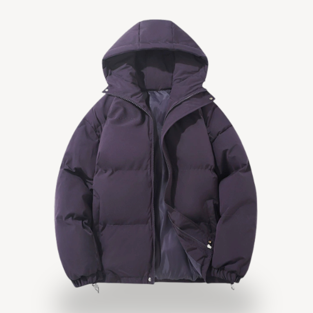 Luvo | Manteau Matelassée pour Homme – Isolée avec Capuche