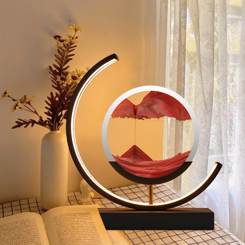 Luvo | Sandlight – Moving Sand Table Lamp
