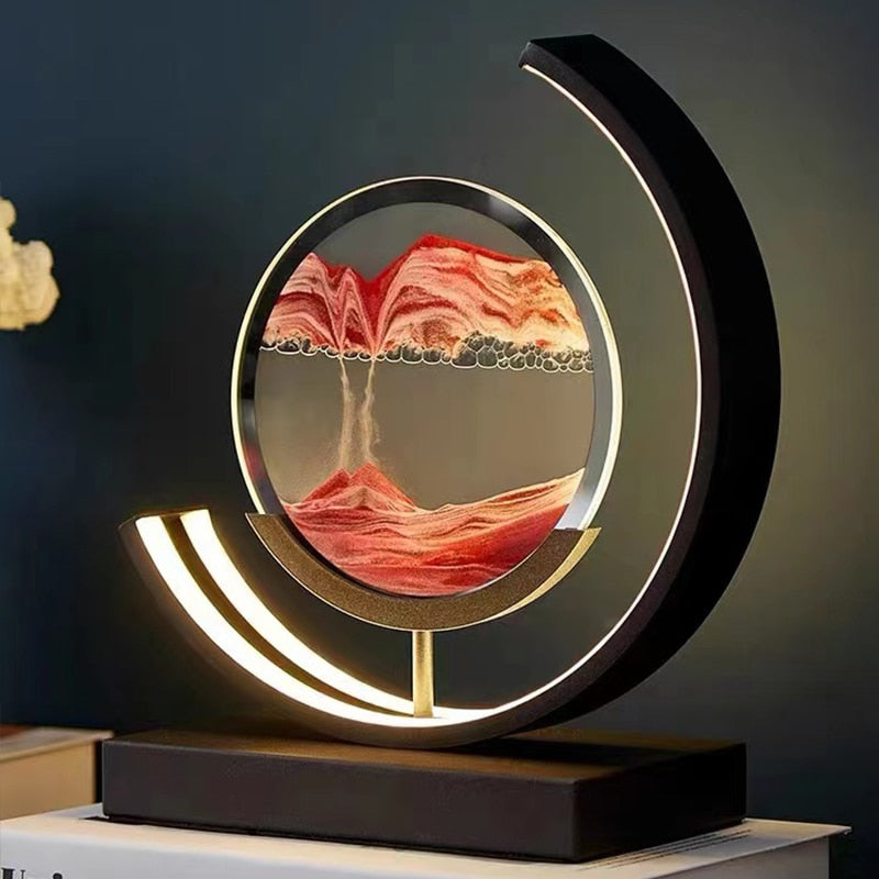 Luvo | Sandlight – Moving Sand Table Lamp