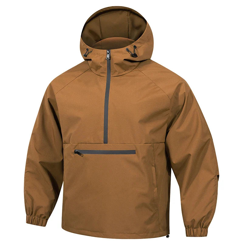 Luvo | Veste Softshell à Capuche pour Homme – Manches Longues