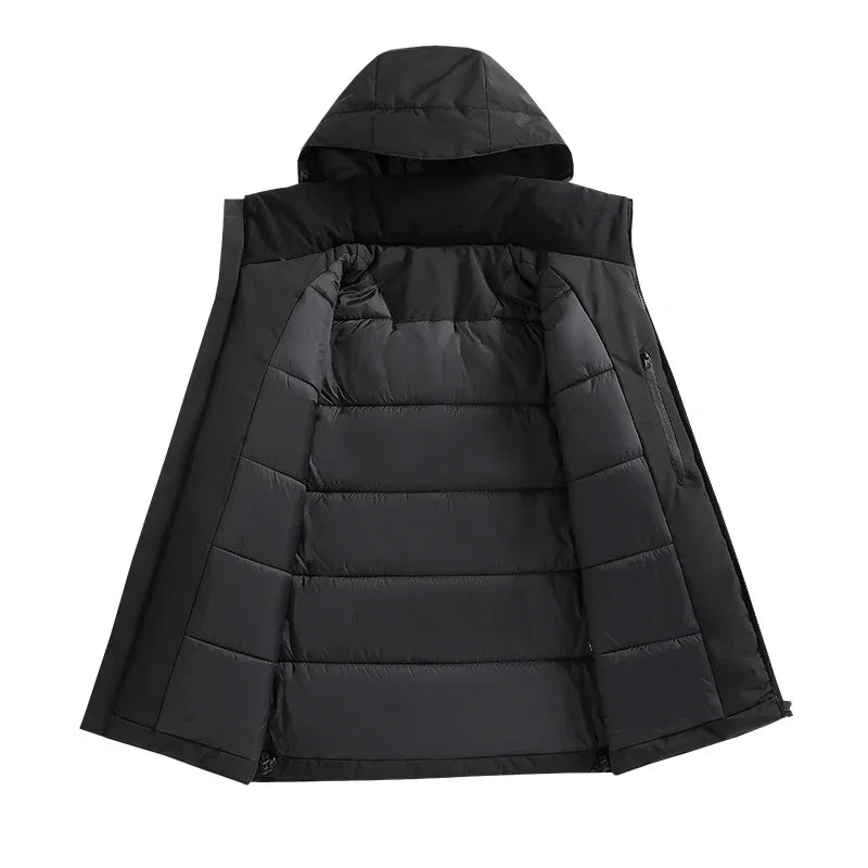 Luvo | Veste Softshell pour Homme – Avec Capuche