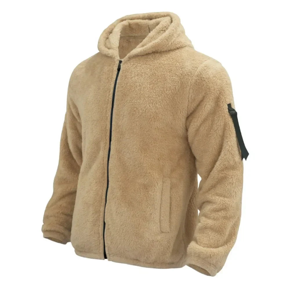 Luvo | Veste polaire à capuche pour homme – Hiver
