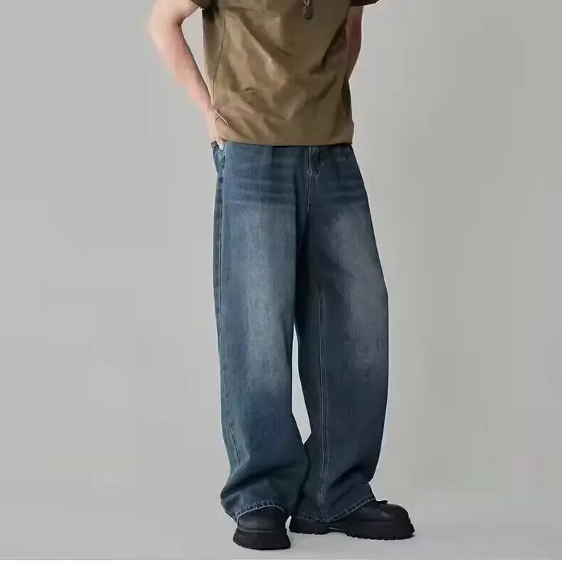 Luvo | Jean Baggy Rétro pour Homme
