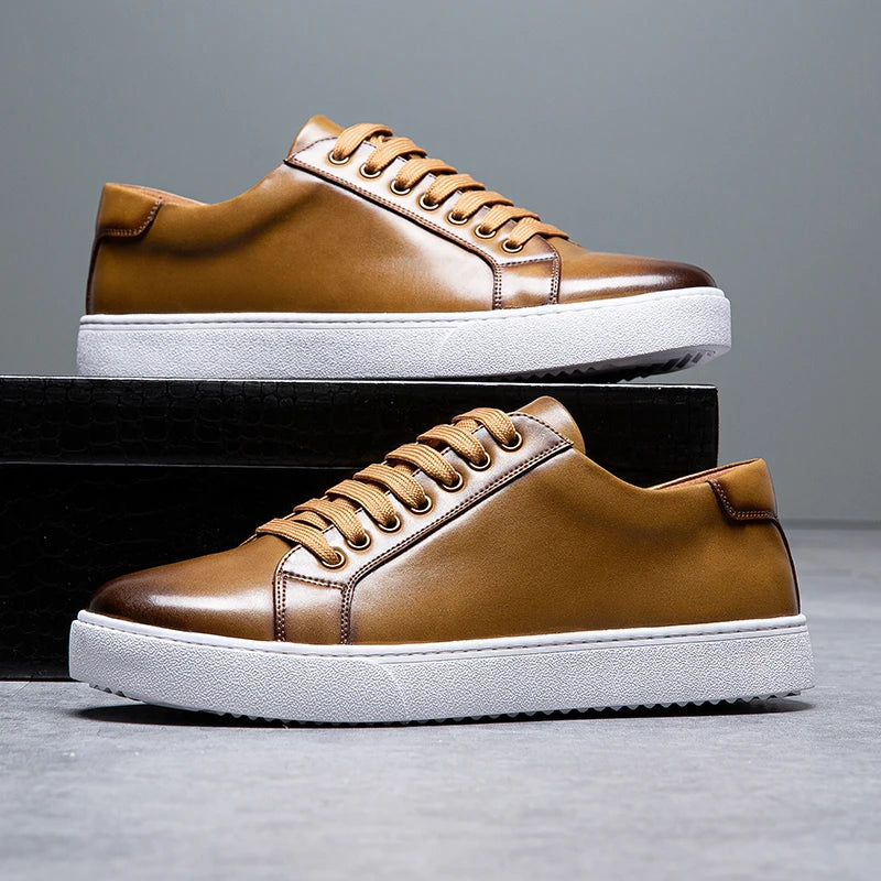 Luvo | Baskets en Cuir pour Homme