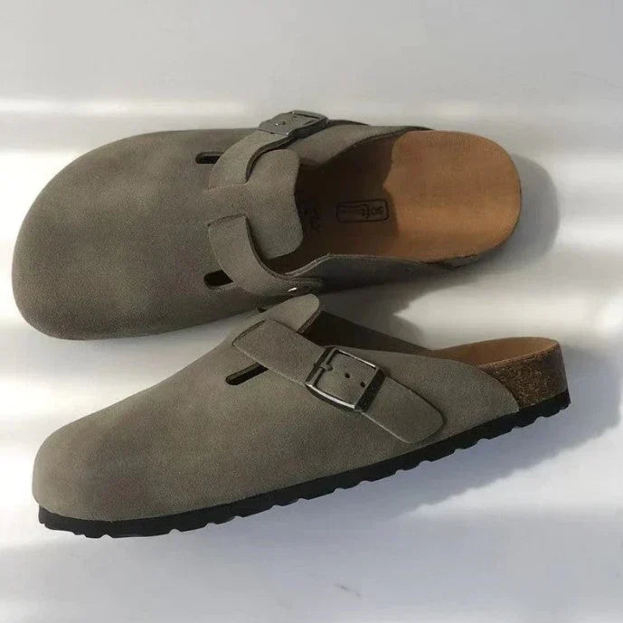 Luvo | Sandales Boston en Cuir Premium Unisexe – Style et Qualité Réunis