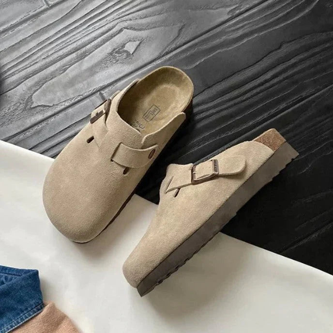Luvo | Sandales Boston en Cuir Premium Unisexe – Style et Qualité Réunis