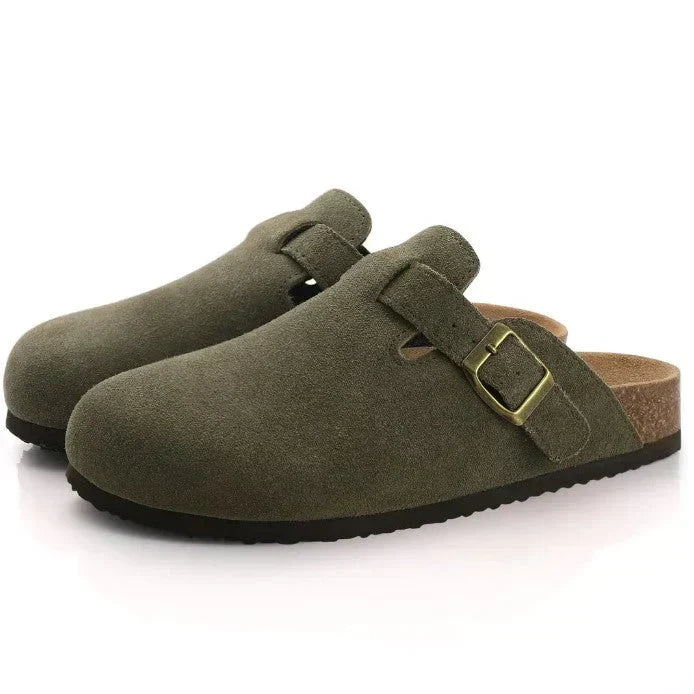 Luvo | Sandales Boston en Cuir Premium Unisexe – Style et Qualité Réunis