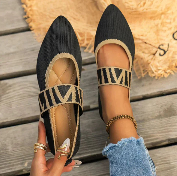 Luvo | Chaussures Dirndl Plates pour Femme – Bout Pointu