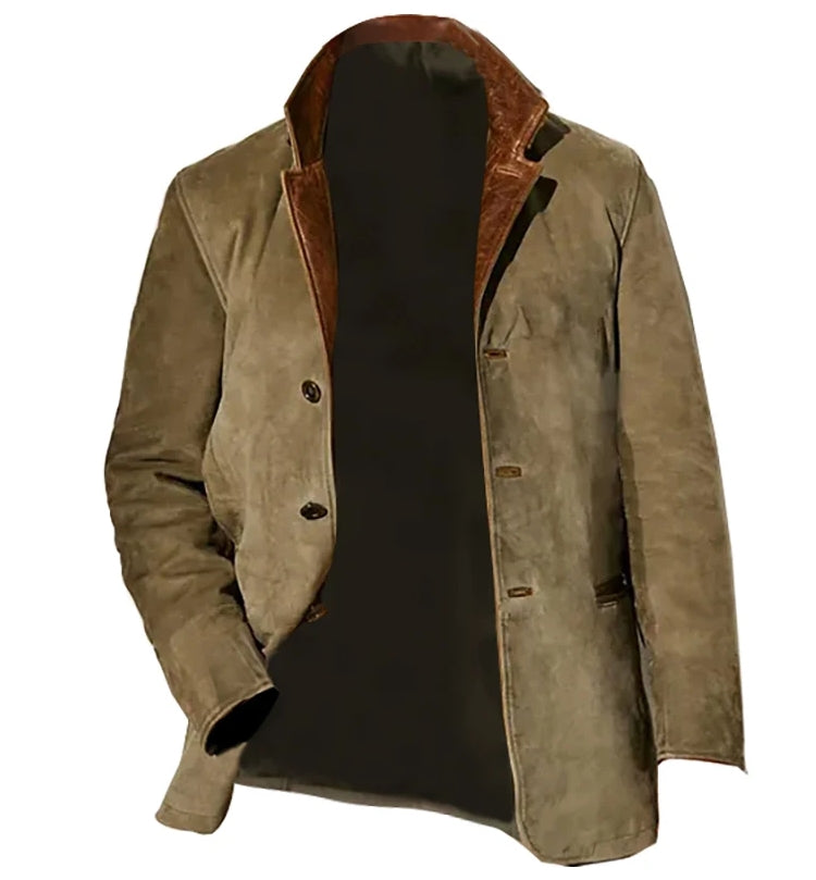 Luvo | Doudoune pour Homme – Avec Boutons et Vintage