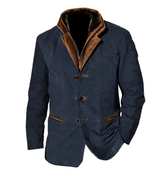 Luvo | Doudoune pour Homme – Avec Boutons et Vintage