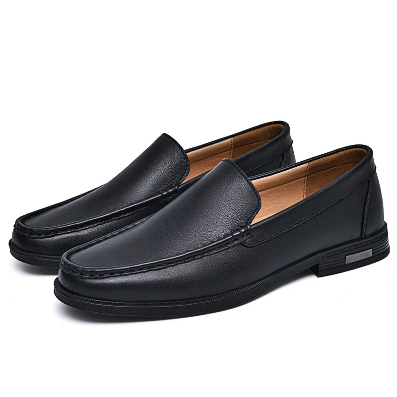 Luvo | Mocassins en Cuir de Luxe – Pour le Gentleman Moderne