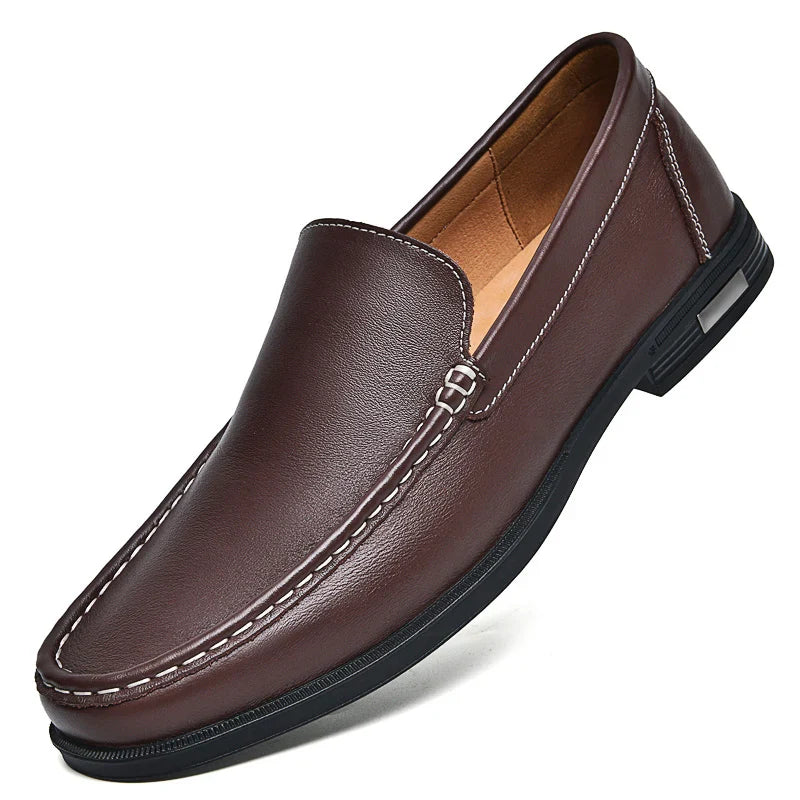 Luvo | Mocassins en Cuir de Luxe – Pour le Gentleman Moderne