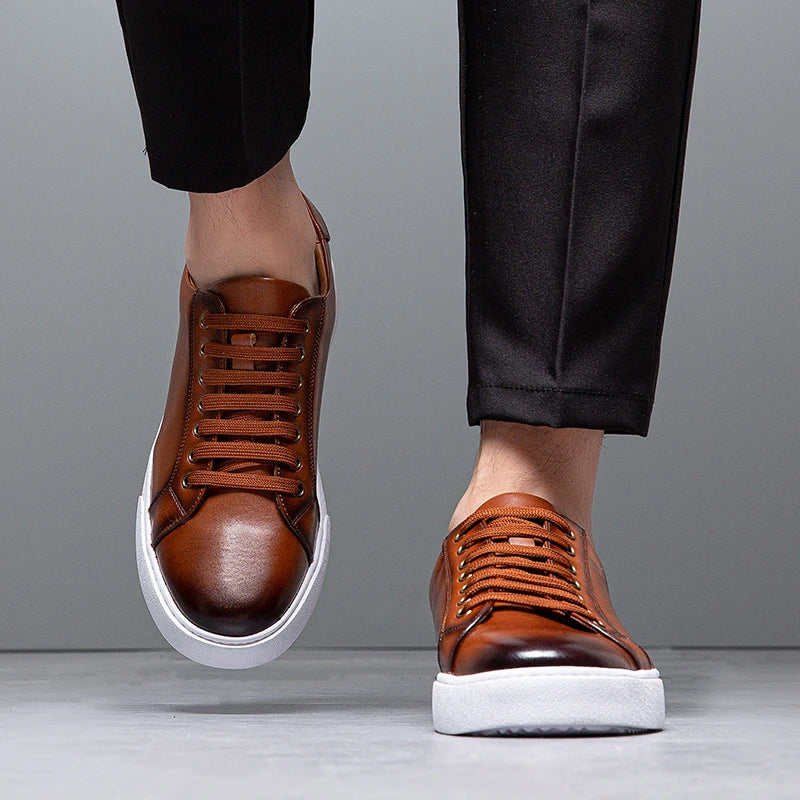 Luvo | Baskets en Cuir pour Homme