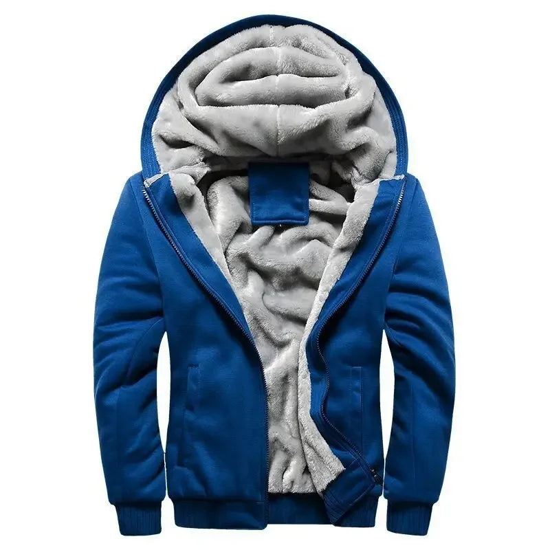 Luvo | Veste polaire matelassée pour homme – Avec capuche