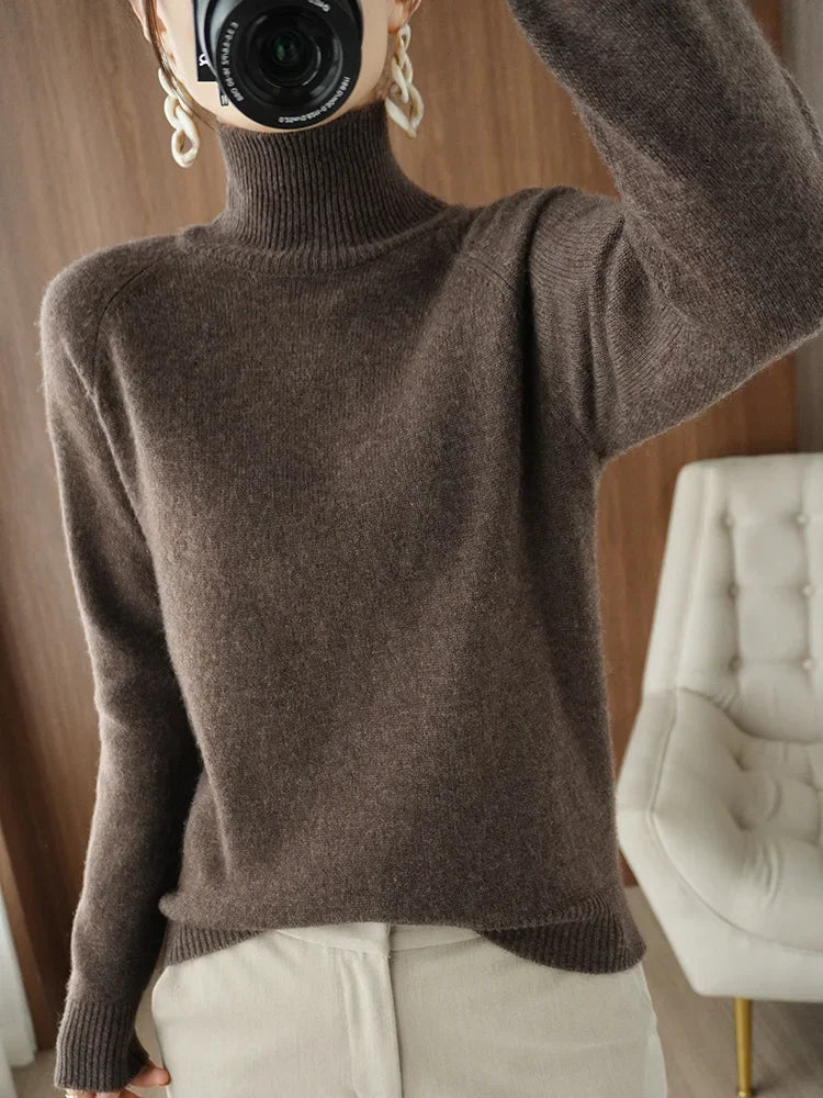 Luvo | Pull pour Homme – Modèle à Col Montant