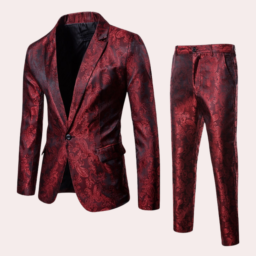 Luvo | Costume Deux Pièces pour Homme – Blazer et Pantalon pour Invité de Mariage