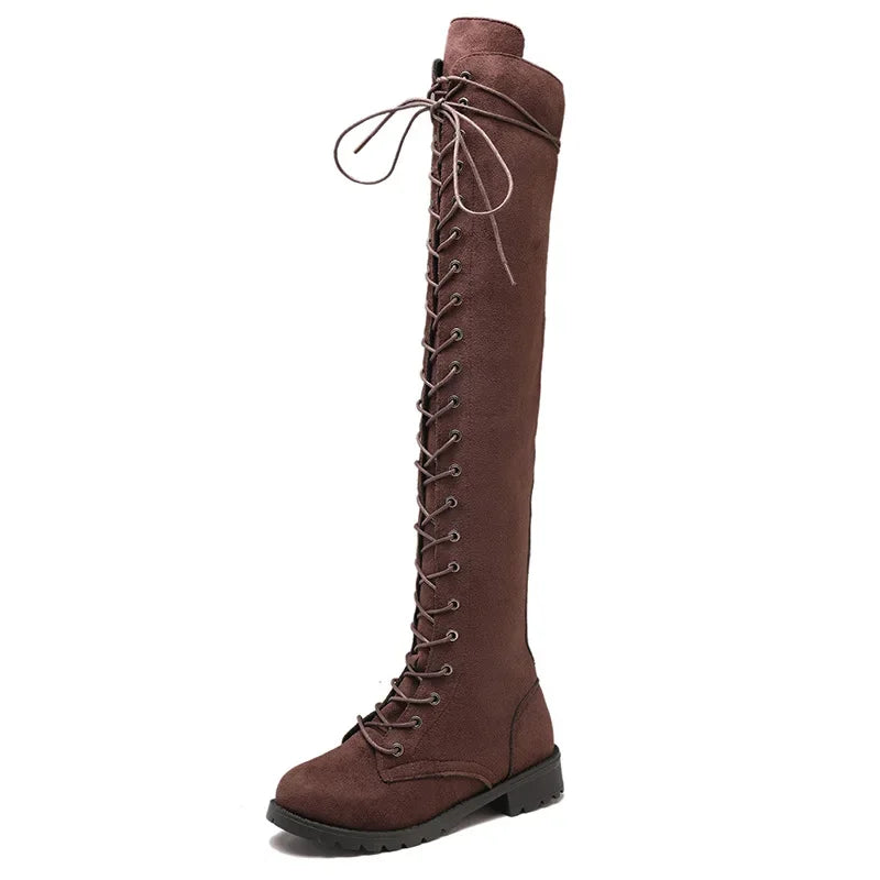 Luvo | Cuissardes élégantes pour femme – À lacets