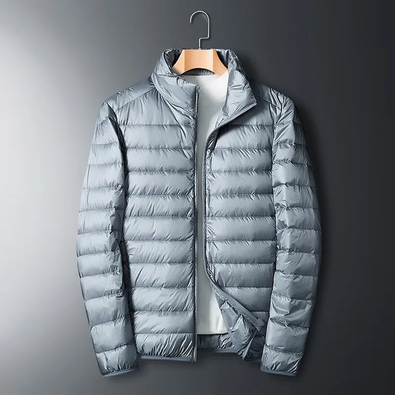 Luvo | Doudoune pour homme avec fermeture zippée intégrale | Col montant