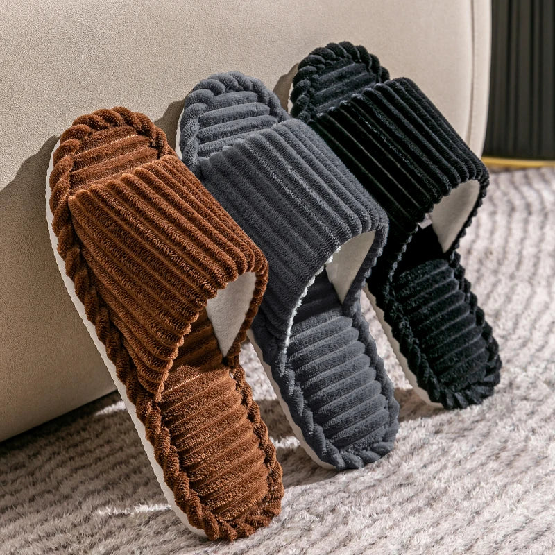 Luvo | Unisex Open Toe Slippers – Interior