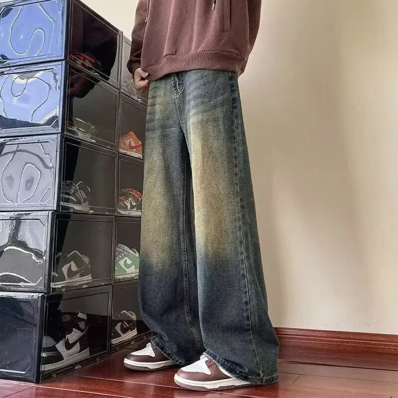 Luvo | Jean Baggy Rétro pour Homme