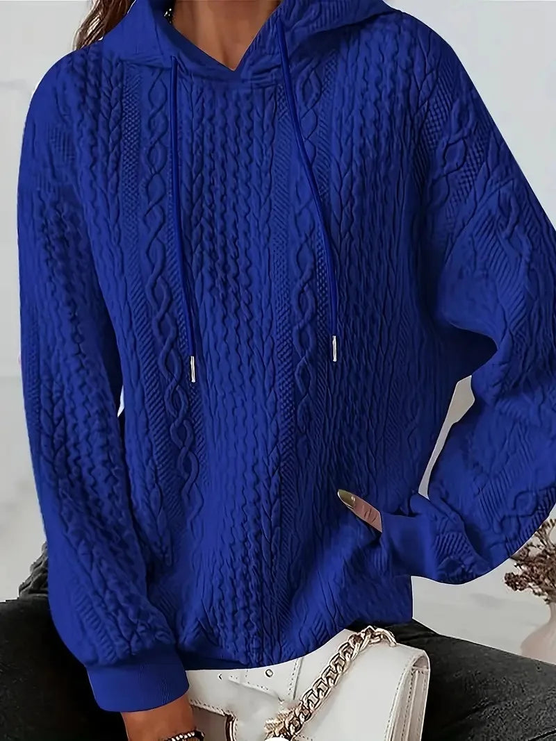 Luvo | Sweatshirt d’Hiver pour Femme à Capuche – Manches Longues
