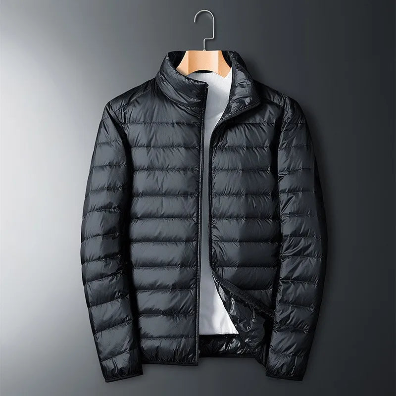 Luvo | Doudoune pour homme avec fermeture zippée intégrale | Col montant